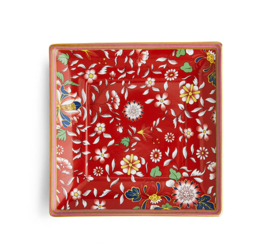 WEDGWOOD Wonderlust Crimson Side Plate/Jewel Tray 14.5CM
