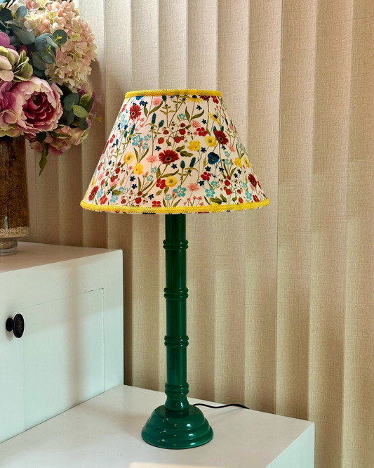 CHARMED LAMPS Spring Blossom Candlestick Table Lamp (25” tall)
