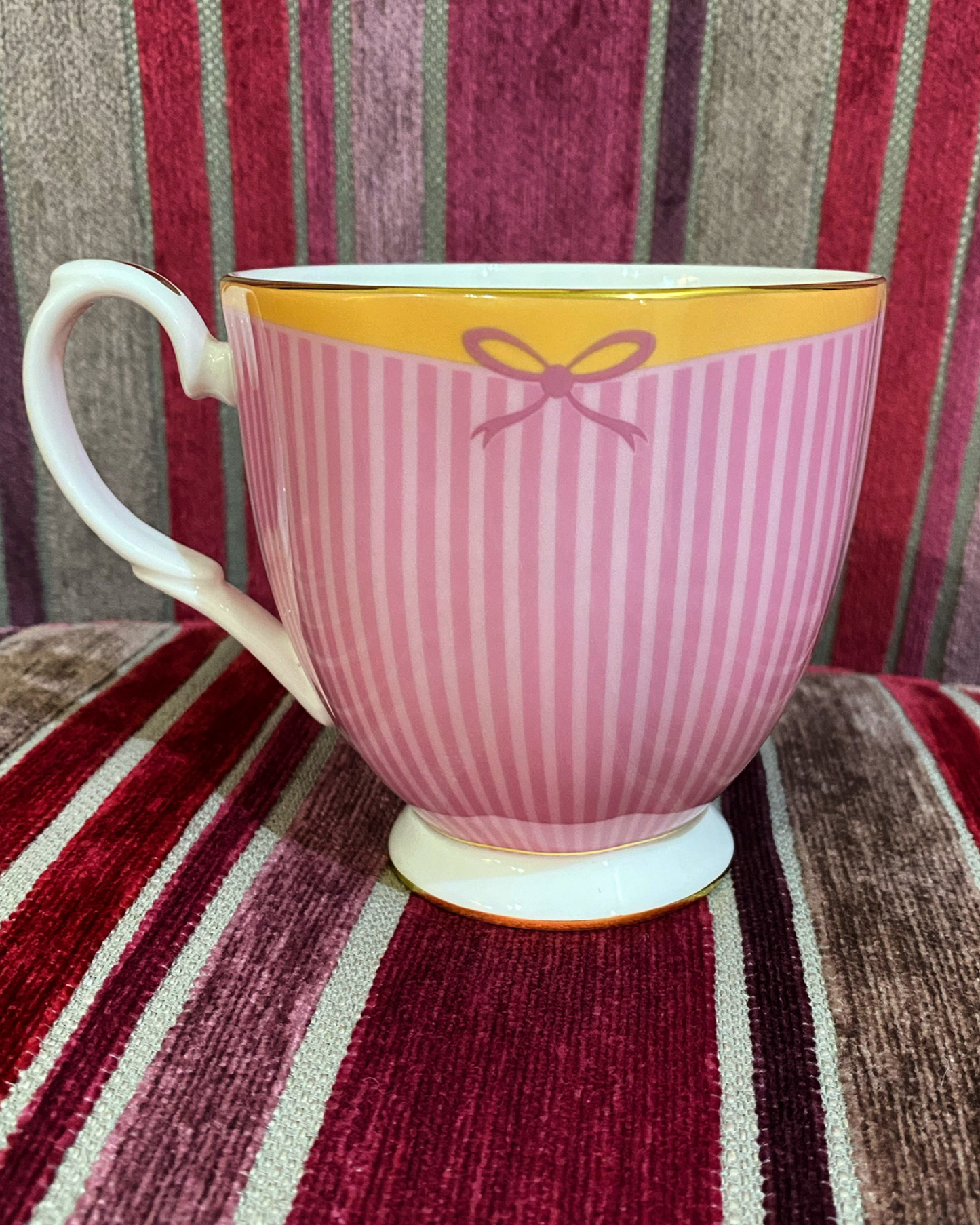 ROYAL ALBERT Candy Sweet Stripe Mug