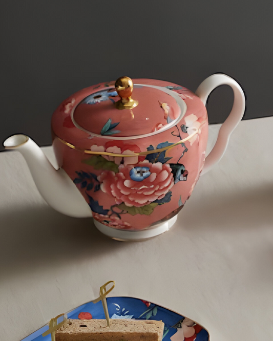 WEDGWOOD Paeonia Teapot
