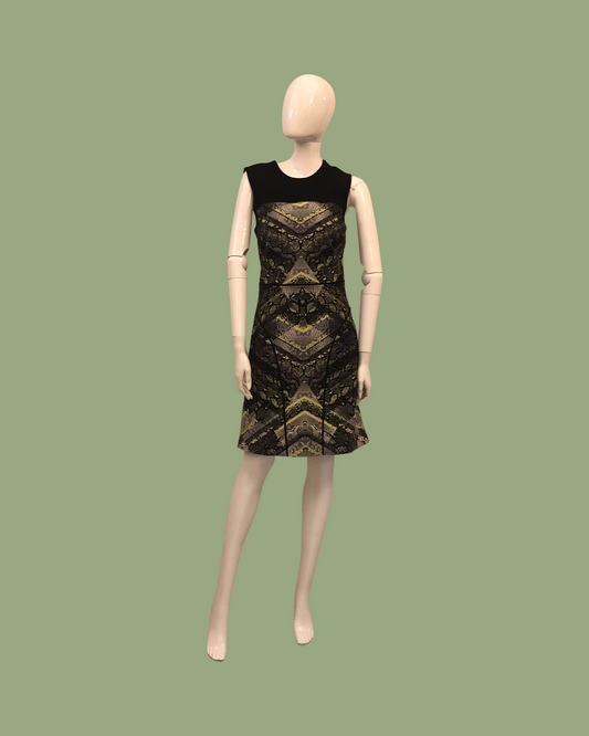 Tessa Dress, Winter Glow/Black
