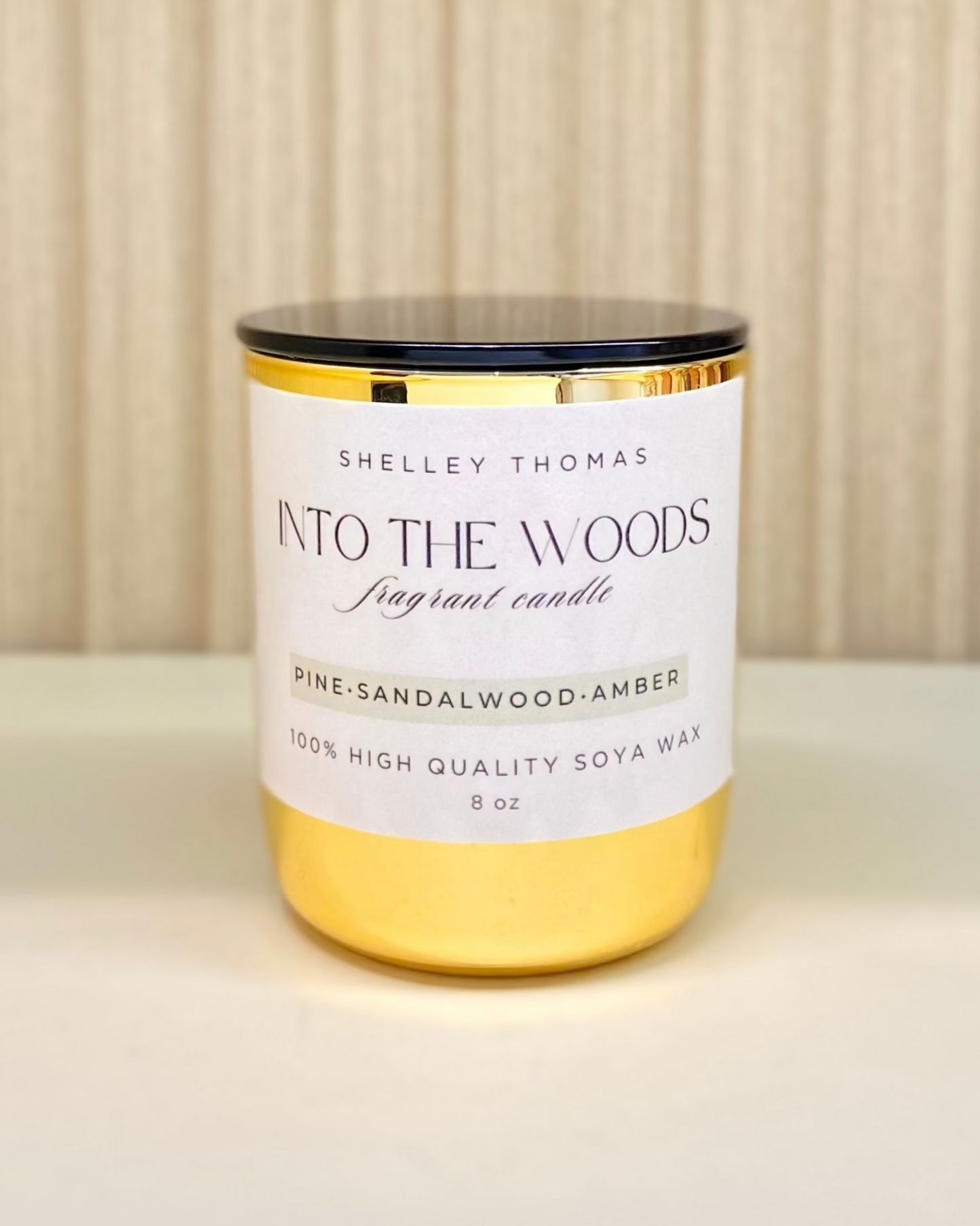 INTO THE WOODS Fragrant Soy Wax Candle